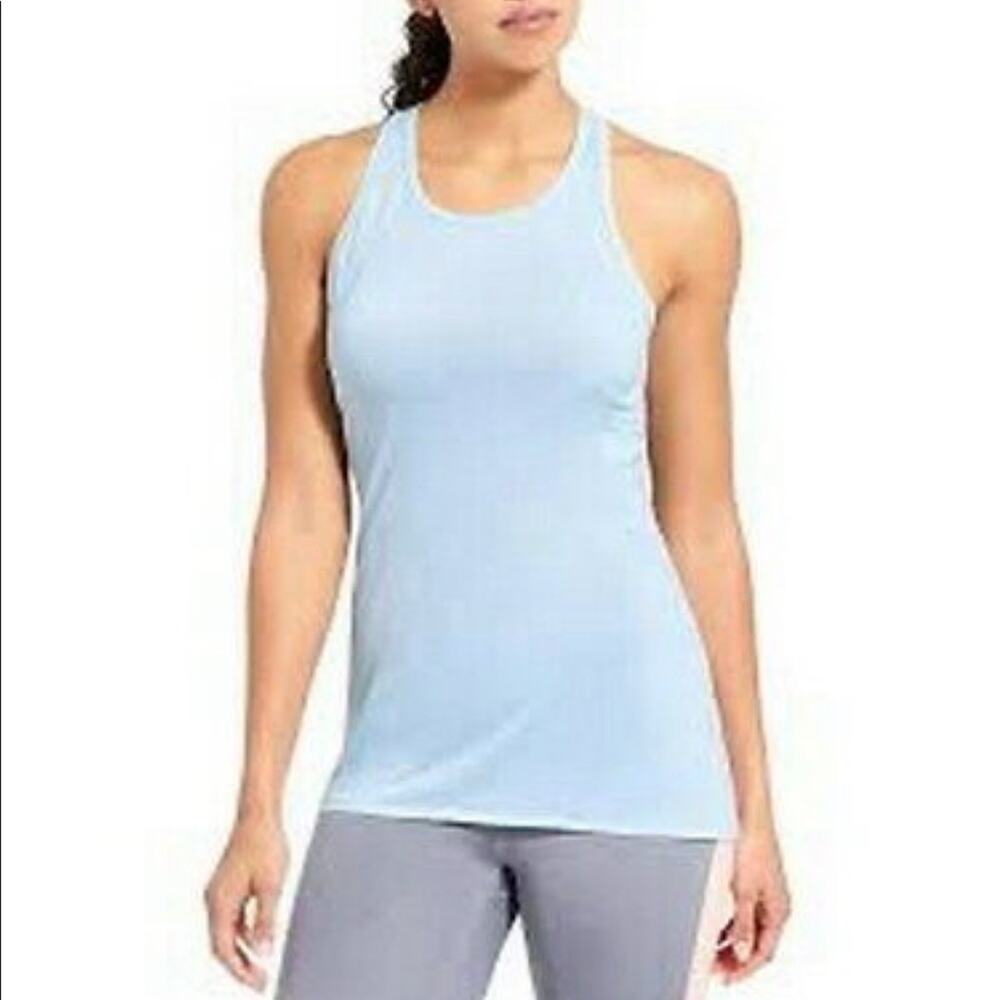Athleta Light Blue Racerback Tank
